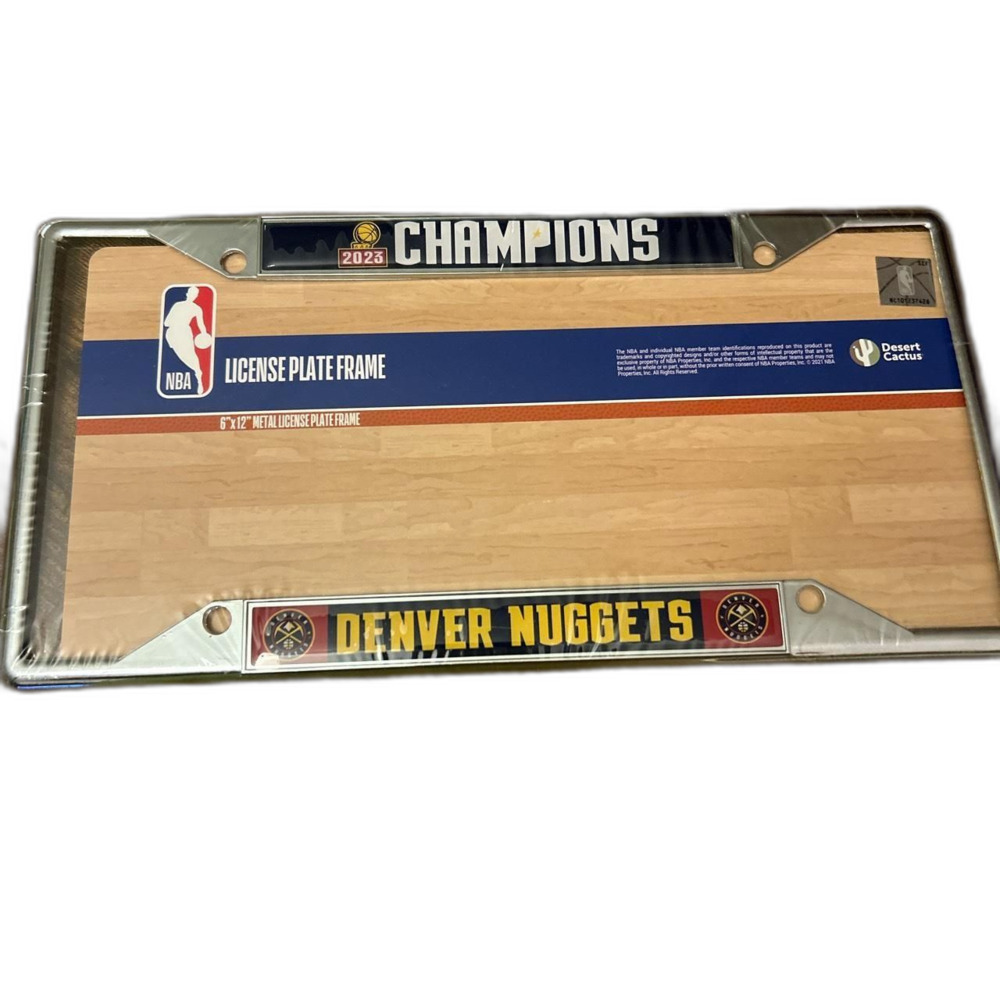NBA Denver Nuggets License Plate Frame